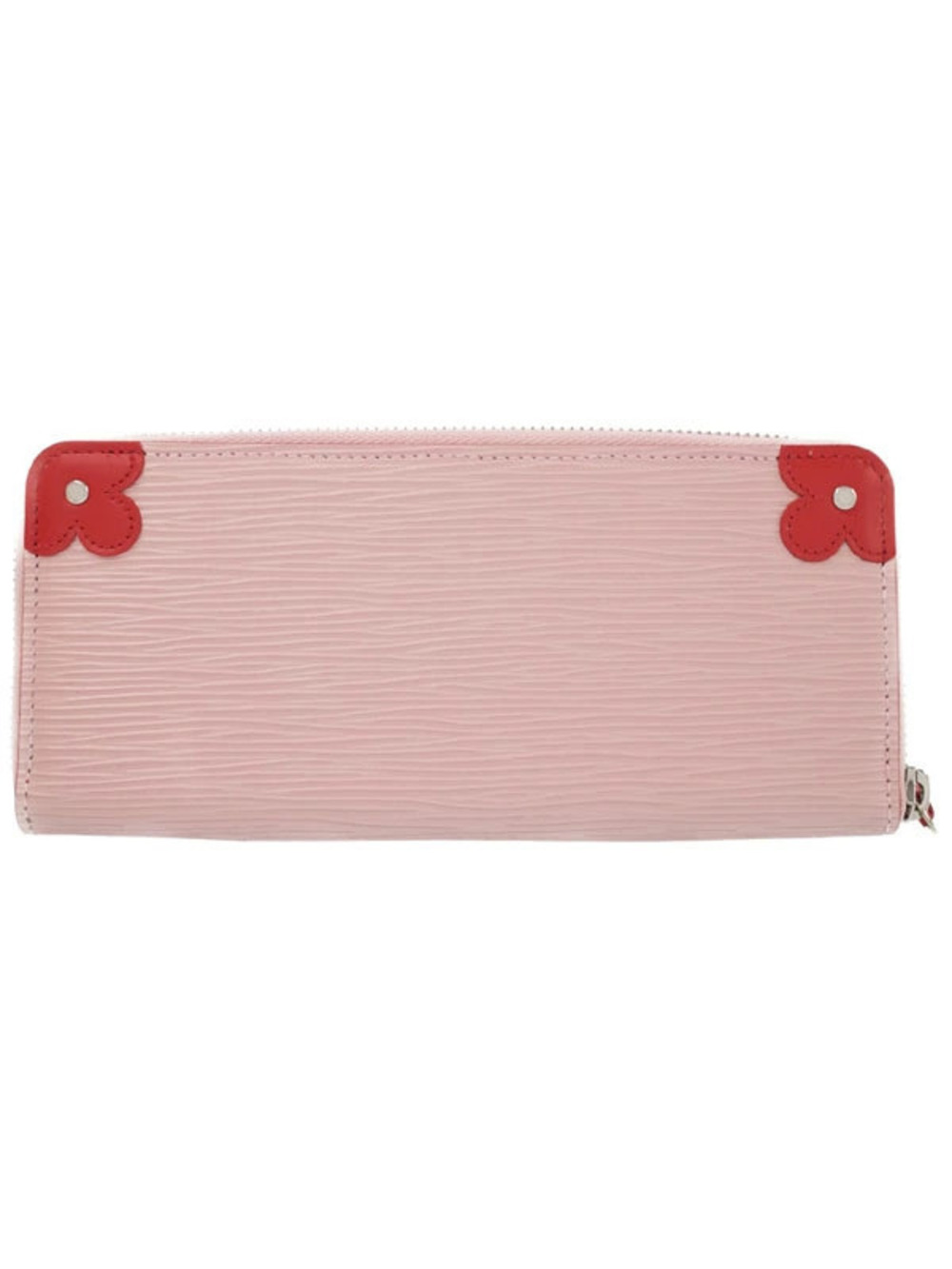 Louis Vuitton Long Wallet Round Zip Clemence Epi Portefeuille Black